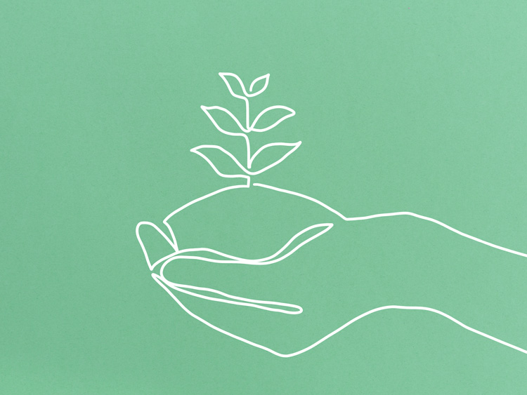 Step by step one gets far - paper-cut illustration by Marie Maerz