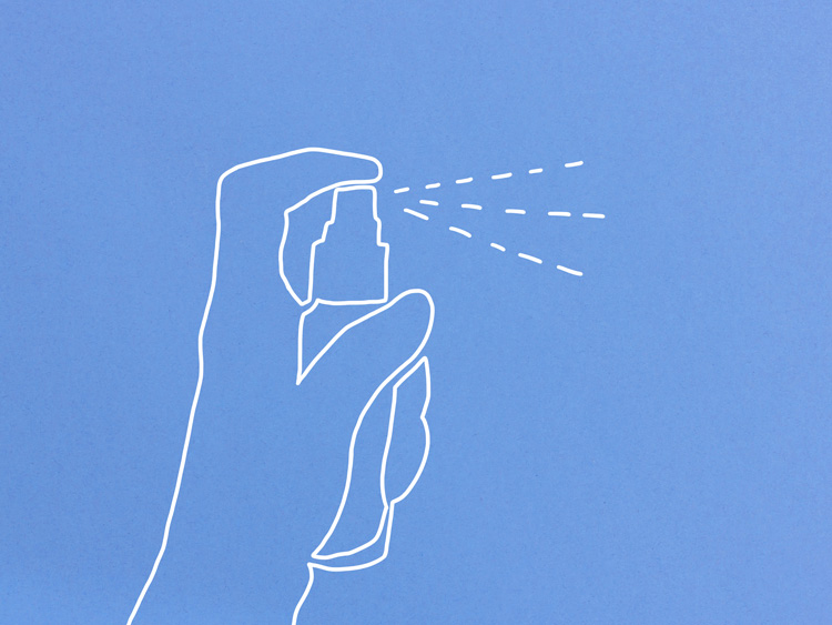 Step by step one gets far - paper-cut illustration by Marie Maerz